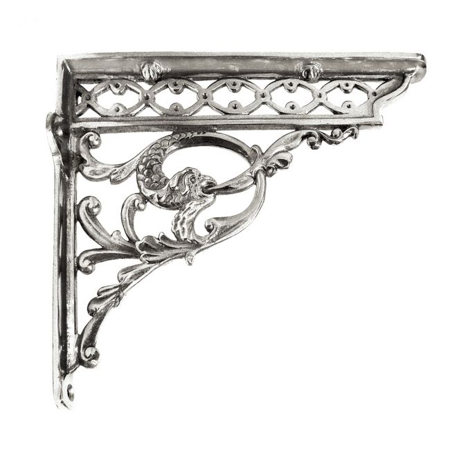 Bright Chrome Serpent Shelf Bracket Bright Chrome Serpent Shelf Bracket