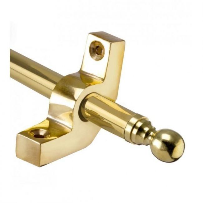 Cambridge Stair Rods in Polished Brass