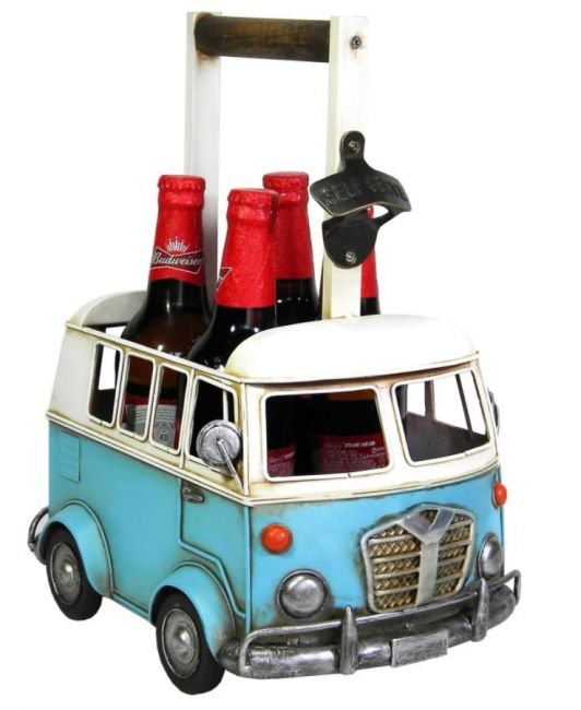 Vintage Camper Van Bottle Carrier Vintage Camper Van Bottle Carrier