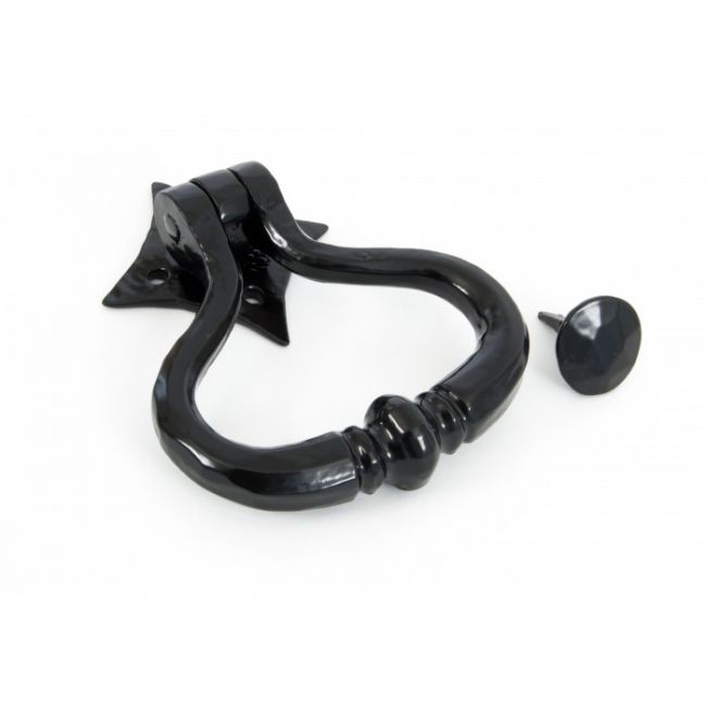 "Capulet" Shakespeare Door Knocker in Black "Capulet" Shakespeare Door Knocker in Black