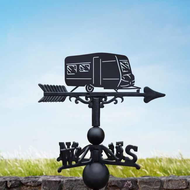 Black Caravan Weathervane Black Caravan Weathervane