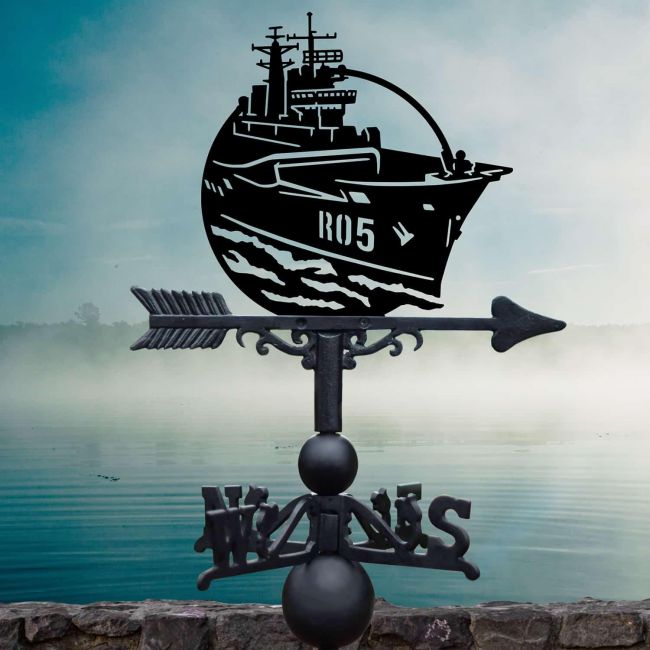 Cast Iron & Steel HMS Invincible R05 Weathervane Cast Iron & Steel HMS Invincible R05 Weathervane