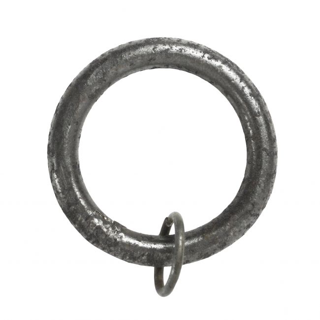 Wrought Iron Curtain Ring Front Wrought Iron Curtain Ring Front