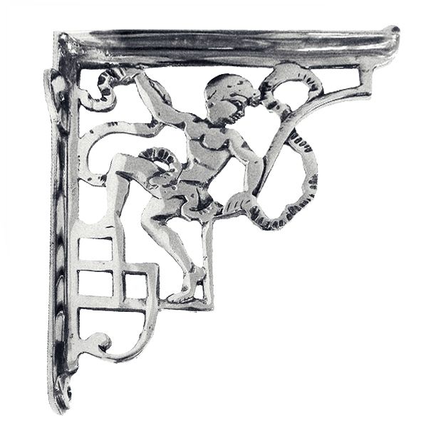 Bright Chrome Cherub wall bracket Bright Chrome Cherub wall bracket