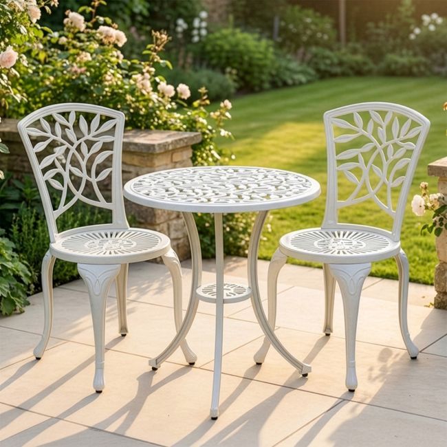 Antique Bronze "Summerworth " Dining Set in Situ Antique Bronze "Summerworth " Dining Set in Situ