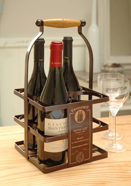 "Claudine" Classic Wine Carrier "Claudine" Classic Wine Carrier