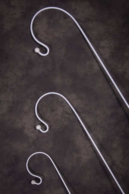 Lantern Support - White Shepherds Crooks Lantern Support - White Shepherds Crooks