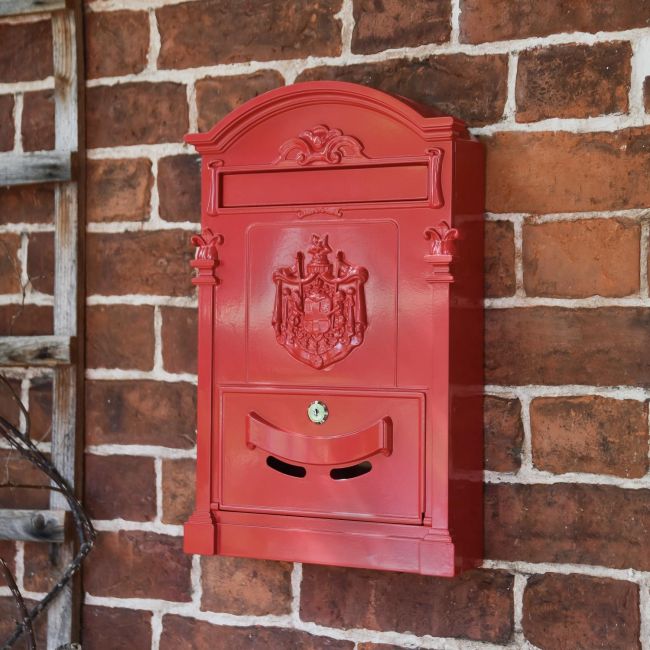 "Moroccan Summer” Red Dawson Lodge Post Box "Moroccan Summer” Red Dawson Lodge Post Box