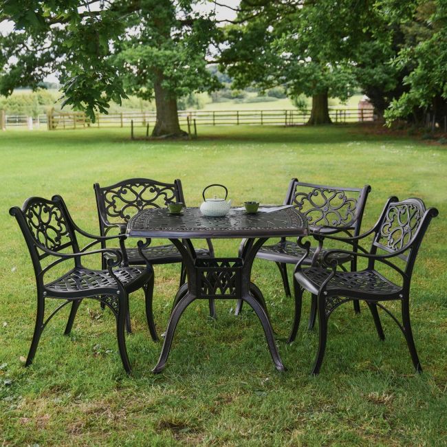 Antique Copper "Henley" Four Seater Furniture Set  Antique Copper "Henley" Four Seater Furniture Set