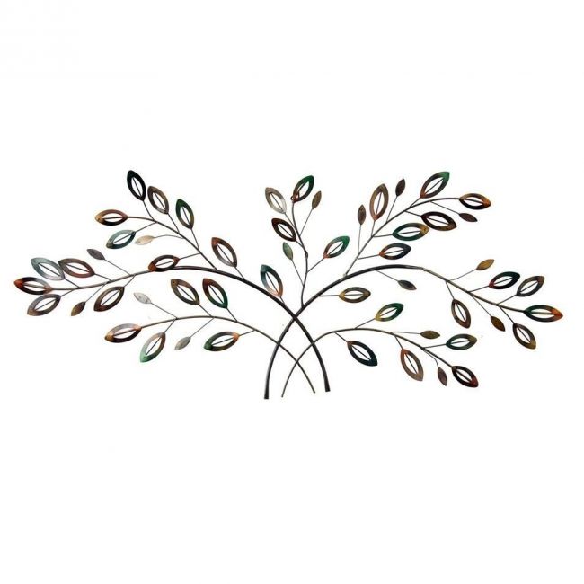 Colourful Laurel Branch Wall Art Colourful Laurel Branch Wall Art