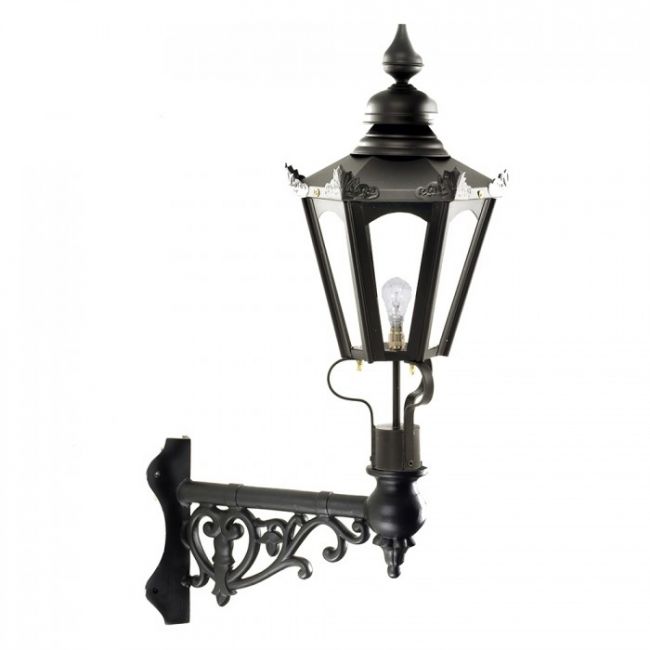 Concordia Hexagonal On an Ornate Corner Bracket Concordia Hexagonal On an Ornate Corner Bracket