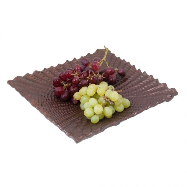 Antique Copper Serving Dish