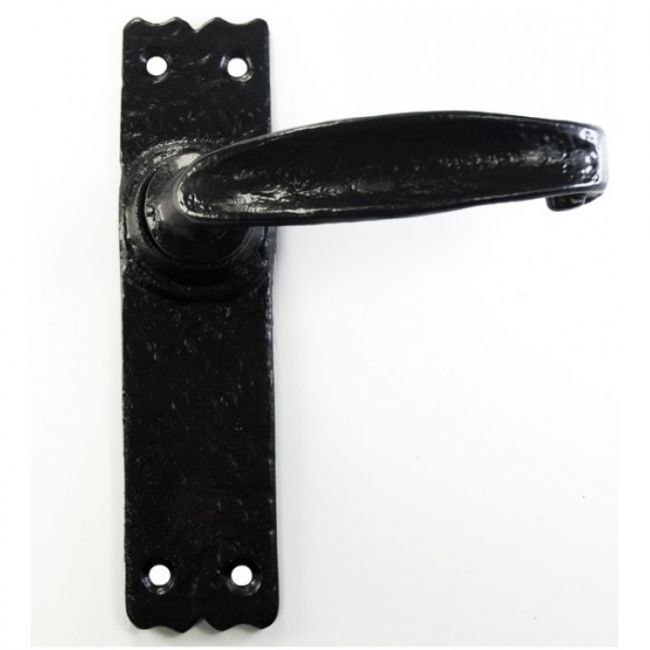 "Gallio" Curved Cast Iron Lever Handle