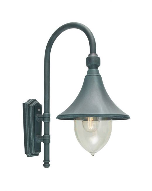 Deluxe Verdigris Barn Hanging Wall Light Deluxe Verdigris Barn Hanging Wall Light