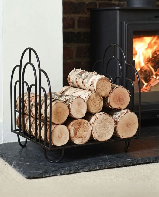 "Clarisa" Art Deco Log Rack