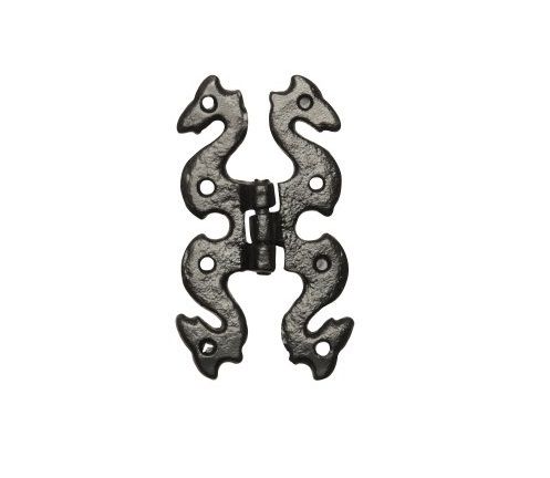 "Hasenbank" Ornate Iron Door Hinge "Hasenbank" Ornate Iron Door Hinge