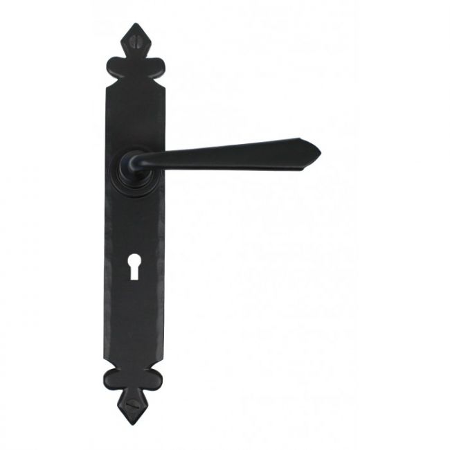 Tudor Design Lever Handles Finished In Black