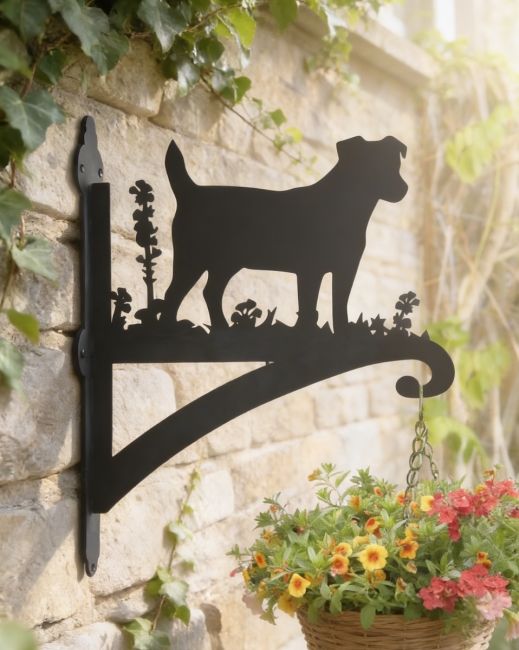 Jack Russel Hanging Basket Bracket 