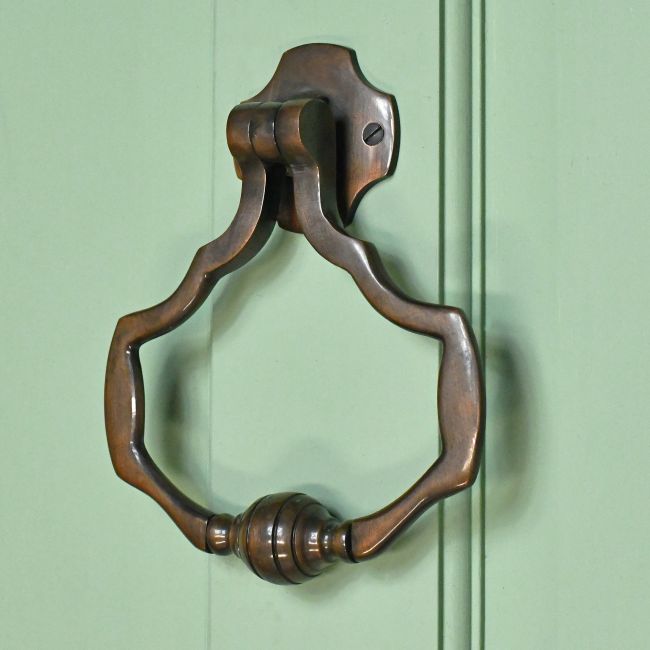 Antique Coppercontemporary door knocker