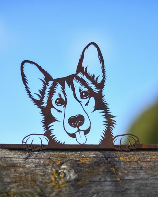 German Shepherd Fence Topper German Shepherd Fence Topper