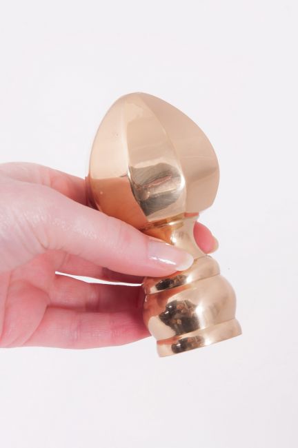 Curtian Finial - “Devonshire Dome” Curtian Finial - “Devonshire Dome”