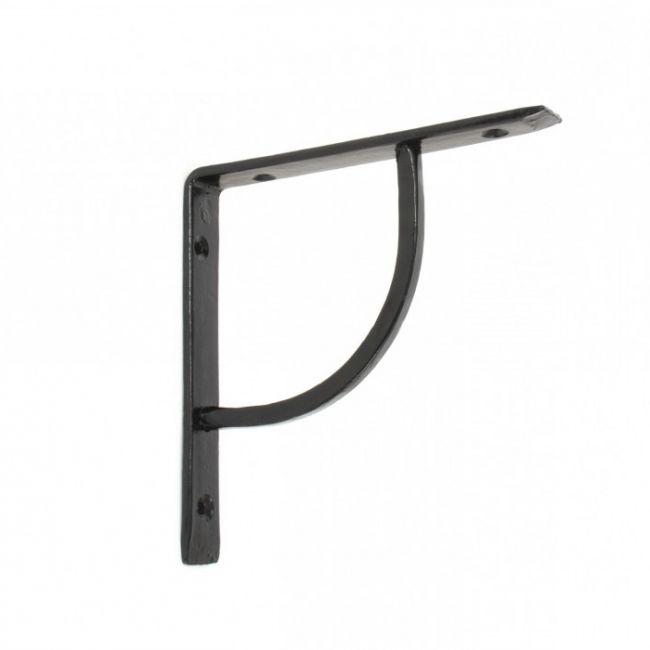 Arched Black Iron Shelf Bracket Arched Black Iron Shelf Bracket