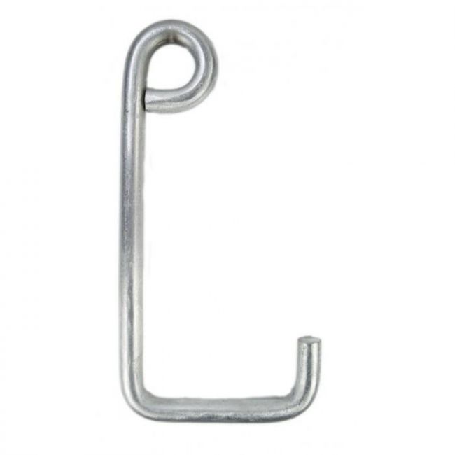 Galvanised Piling Hooks in a Square Shape Galvanised Piling Hooks in a Square Shape
