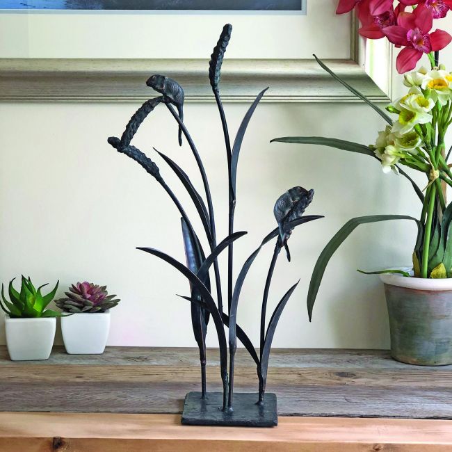 Field Mouse Ornament Created From Iron 