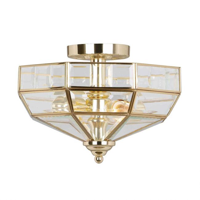 "Mellor" Polished Brass Ceiling Light "Mellor" Polished Brass Ceiling Light