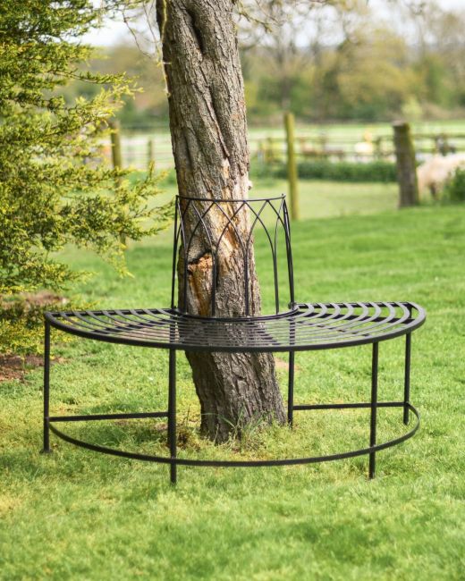 Forest of Atmos tree bench full shot