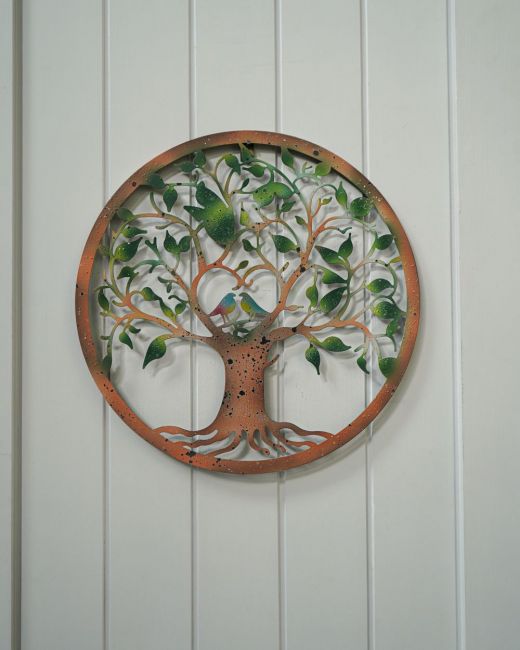 Green & Rustic "Love Birds" Wall Art Medium Green & Rustic "Love Birds" Wall Art Medium