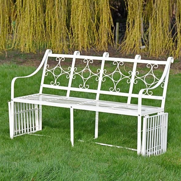 Garden Bench & Foldable Side Tables