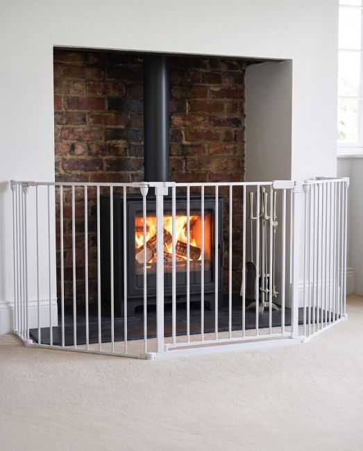 Young Child and Pet Fire Safety Guard In Situ Young Child and Pet Fire Safety Guard In Situ