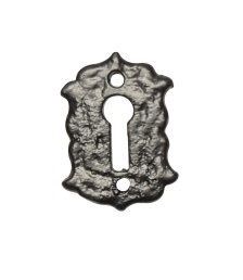 Gothic Style Antique Black Iron Escutcheon / Key Hole Cover Gothic Style Antique Black Iron Escutcheon / Key Hole Cover