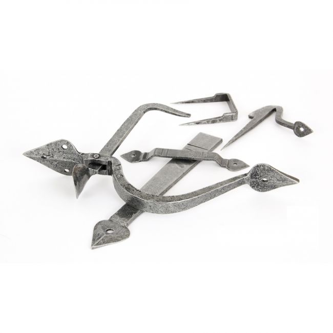 Gothic Style Pewter Thumb Latch