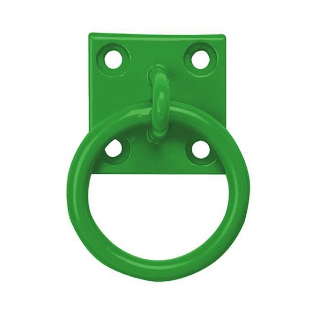 Green Wall Mounted Ring For Chain Green Wall Mounted Ring For Chain