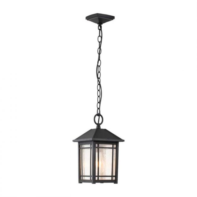 Grove Traditional Hanging Chain Lantern in Midnight Black Grove Traditional Hanging Chain Lantern in Midnight Black