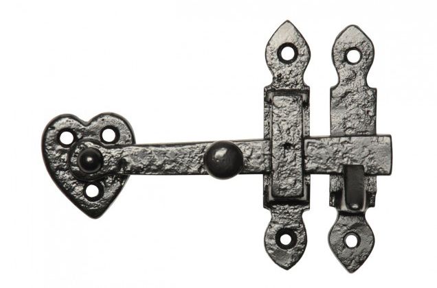 Heart Design Gate Thumb Latch