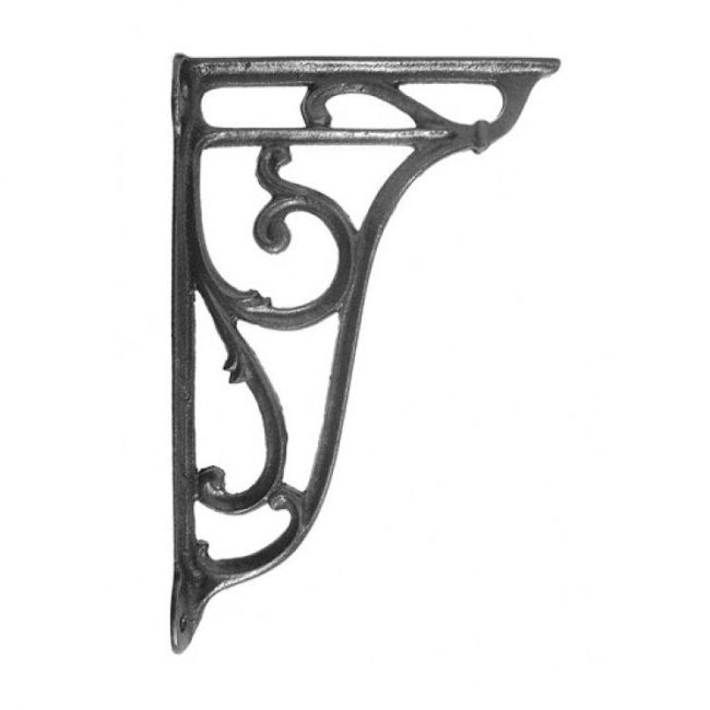 Cast Iron Heritage Wall Bracket 24 x 16cm Cast Iron Heritage Wall Bracket 24 x 16cm