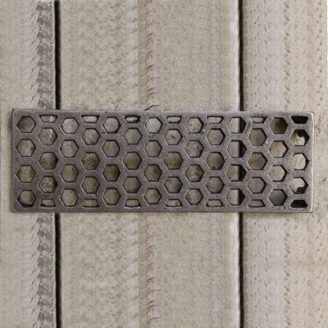 Cast Iron Air Brick With Hexagon Pattern Cast Iron Air Brick With Hexagon Pattern