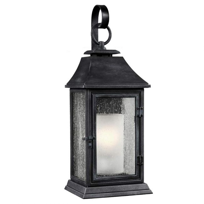 High-Quality "Parisian" Seeded Glass Wall Lantern - 65cm High-Quality "Parisian" Seeded Glass Wall Lantern - 65cm