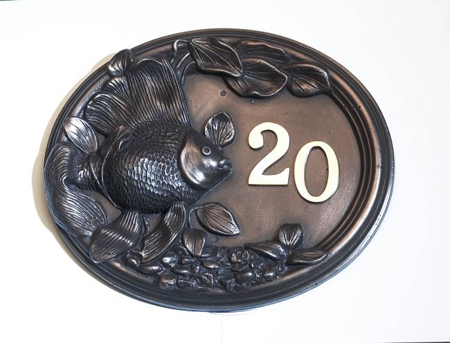 Highcote Waters Goldfish House Sign Highcote Waters Goldfish House Sign