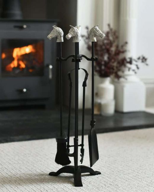 "Sawston Stables" Fireside Companion Set