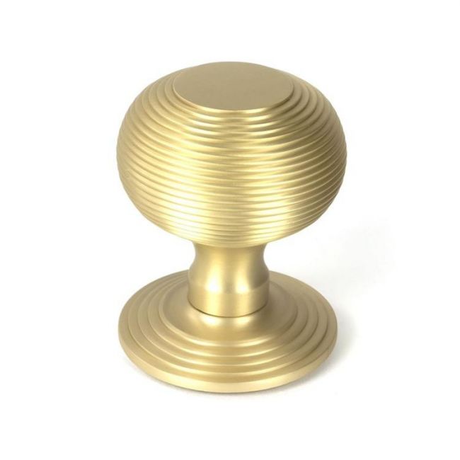 Diamond Bathroom Thumb Lock in a Beeswax Finish Diamond Bathroom Thumb Lock in a Beeswax Finish