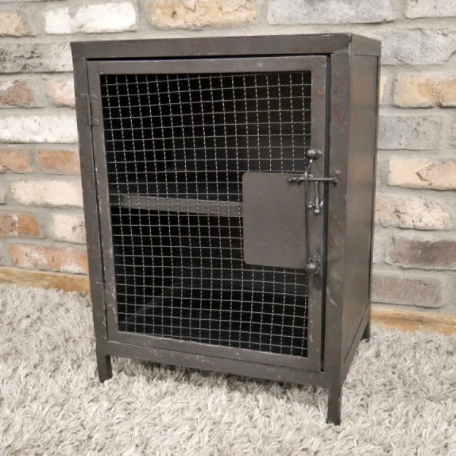 Industrial Cage Cabinet in Situ