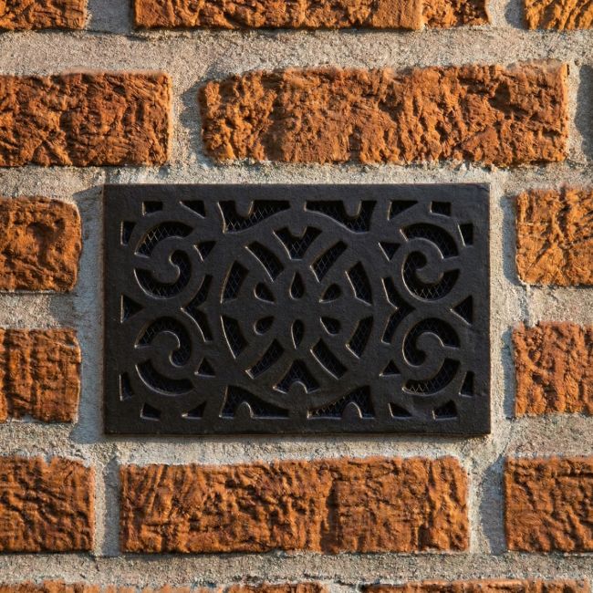 ‘Regency’ Cast Iron Air Brick 9”x6” main image