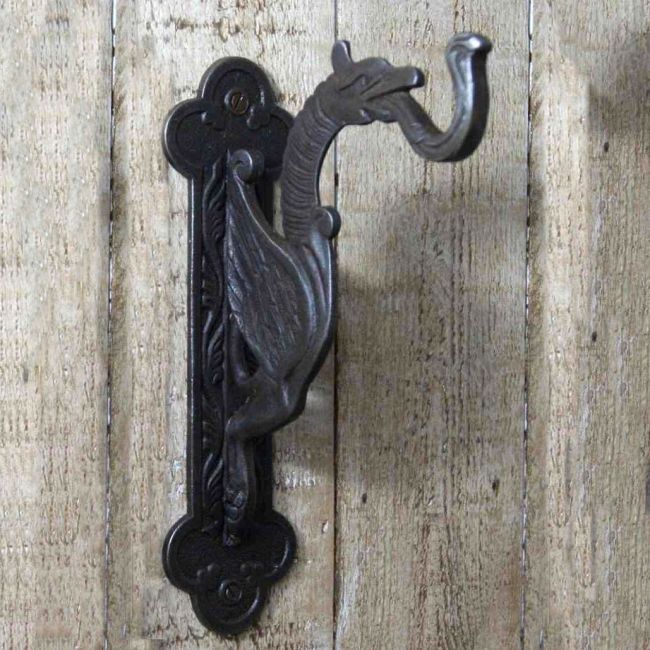 Drag Design Cat Iron Coat Hook Drag Design Cat Iron Coat Hook