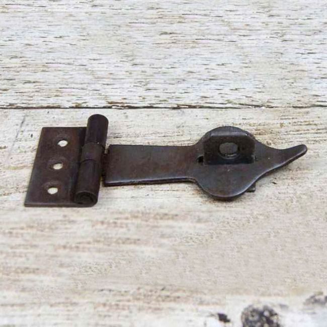 "Spearhead" Hasp & Staple Created From Iron "Spearhead" Hasp & Staple Created From Iron