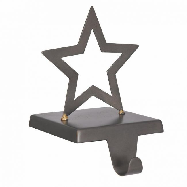 Star Stocking Holder Created From Iron Iron Star Stocking Holder Created From Iron Iron