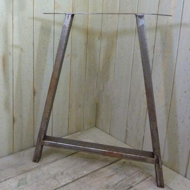 Table End 2x1 A Frame in an Antique Iron Table End 2x1 A Frame in an Antique Iron